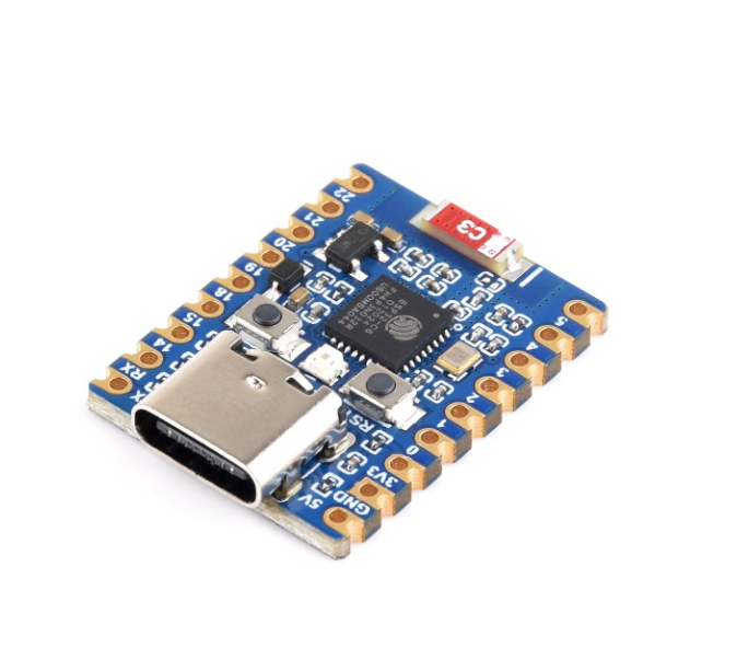Placa ESP32-C6 con puerto USB-C y chip Espressif, ideal para proyectos de domótica e IoT con soporte para WiFi 6, Bluetooth 5 y Matter