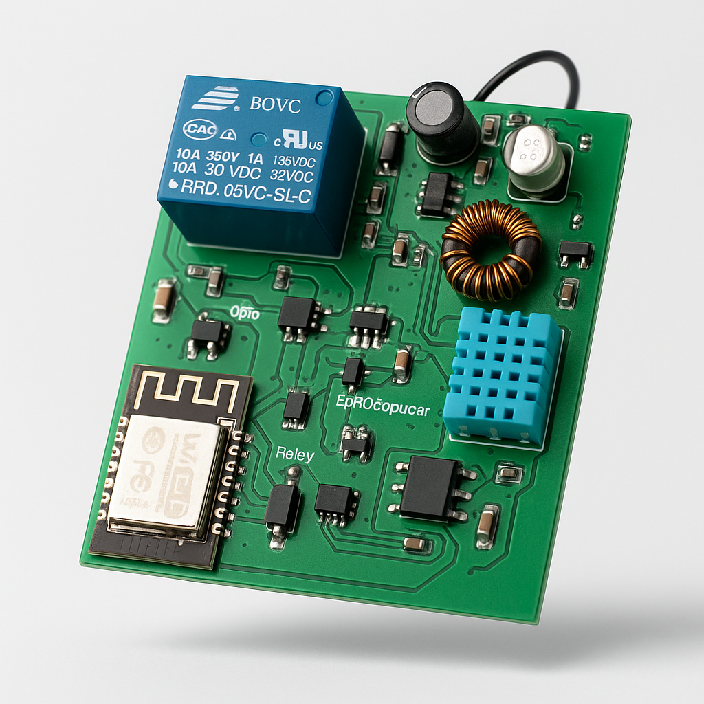 Mi timbre inteligente DIY funcionando con ESPHome y Home Assistant.